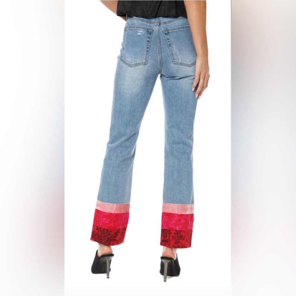 NWT - Juicy Jeans w/satin ankle details